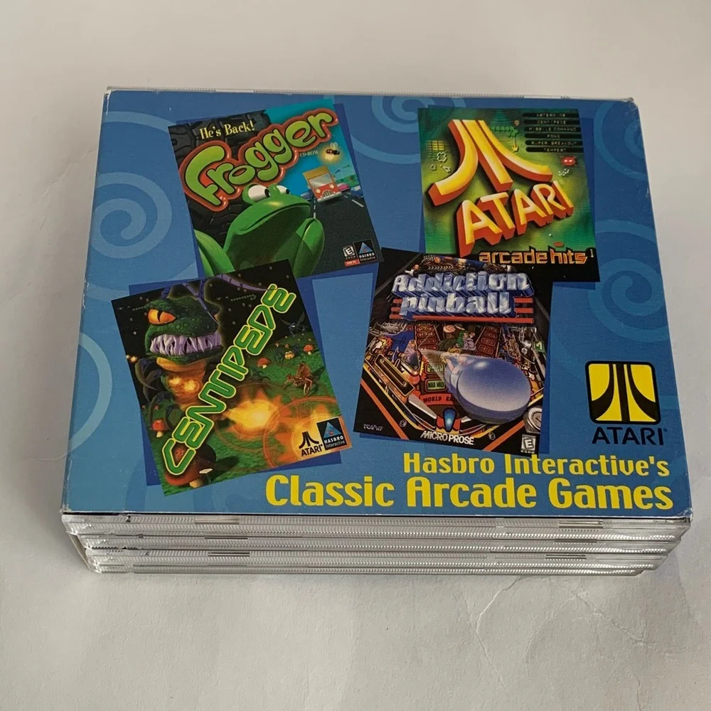 Hasbro Interactive’s Arcade Games Atari Centipede Frogger Pinball Windows 95 98